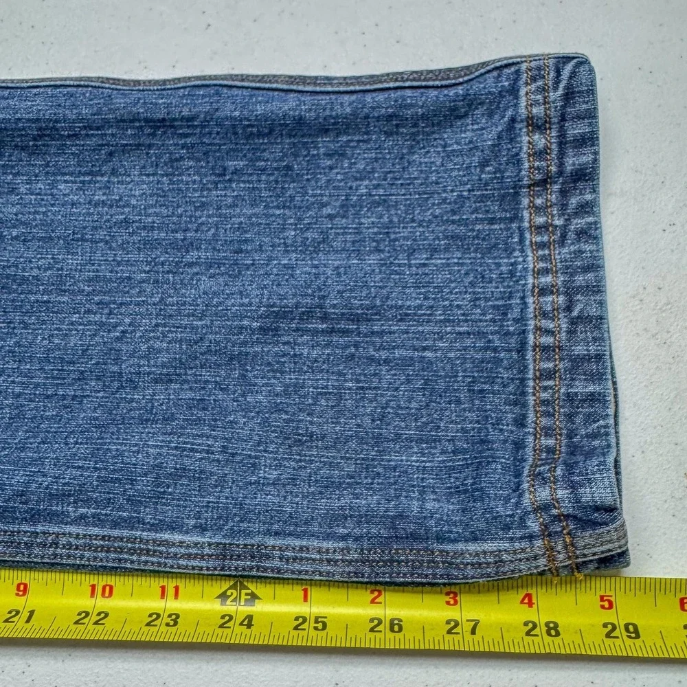 Duluth Trading‎ Co Jeans Mens 32x29 Blue Flex Ballroom Relaxed Straight Denim